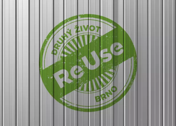 ReUse logo | SAKO Brno